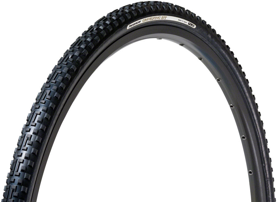 Panaracer GravelKing EXT Plus Tire - 700 x 33, Tubeless, Folding, Black/Black, ProTite Protection
