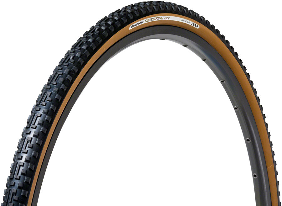 Panaracer GravelKing EXT Plus Tire - 700 x 33, Tubeless, Folding, Black/Brown, ProTite Protection