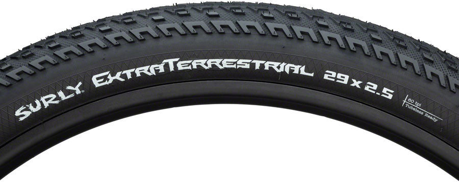 Surly ExtraTerrestrial Tire - 29 x 2.5, Tubeless, Folding, Black, 60tpi