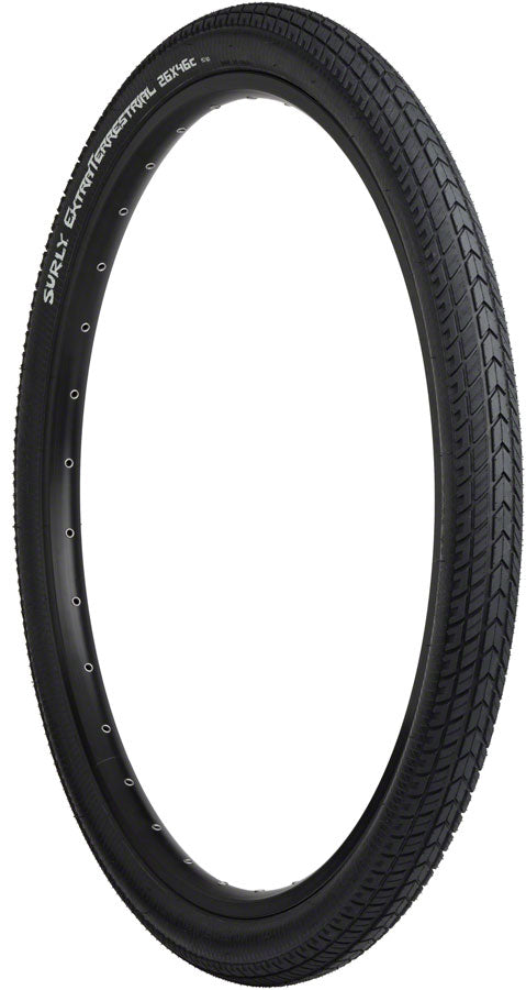 Surly ExtraTerrestrial Tire - 26 x 46c, Tubeless, Folding, Black, 60tpi