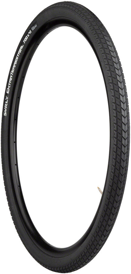 Surly ExtraTerrestrial Tire - 700 x 41, Tubeless, Folding, Black, 60tpi