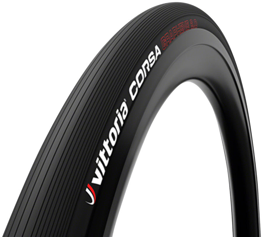 Vittoria Corsa Tire - 700 x 30, Tubular, Folding, Black, G2.0