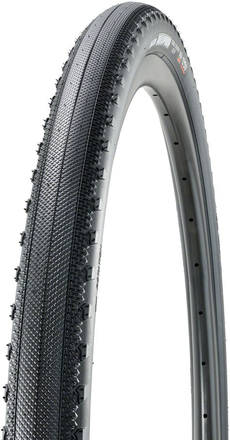 Maxxis Receptor Tire - 700 x 40, Tubeless, Folding, Black, EXO, Wide Trail