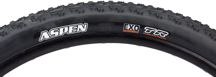 Maxxis Aspen Tire - 29 x 2.4, Tubeless, Folding, Black, Dual, EXO, Wide Trail - Open Box, New