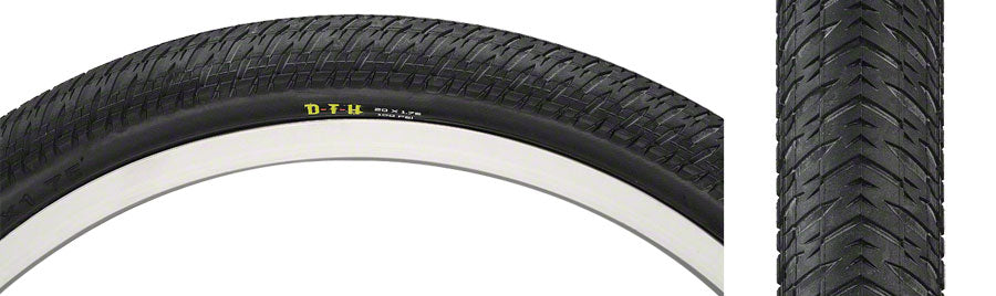 Maxxis DTH Tire - 20 x 1 1/8, Clincher, Wire, Black, Dual, Silkworm