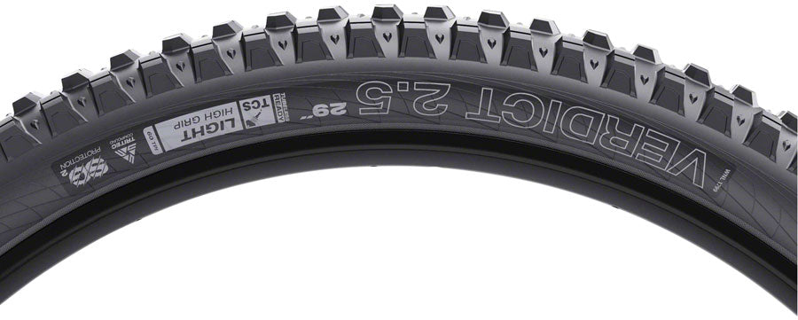 WTB Verdict Tire - 29 x 2.5, TCS Tubeless, Folding, Black, Light/High Grip, TriTec, SG2