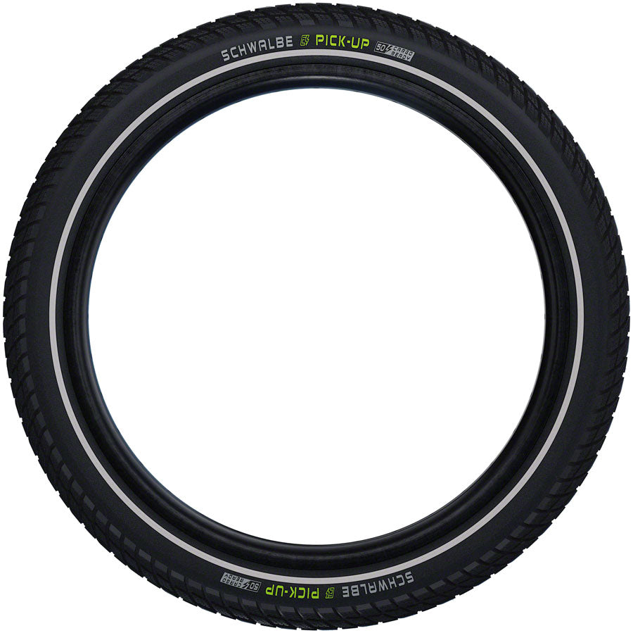 Schwalbe Pick-Up Tire - 20 x 2.35, Clincher, Wire, Black/Reflective, Performance Line, Super Defense, Addix E, Twin Skin, E-50