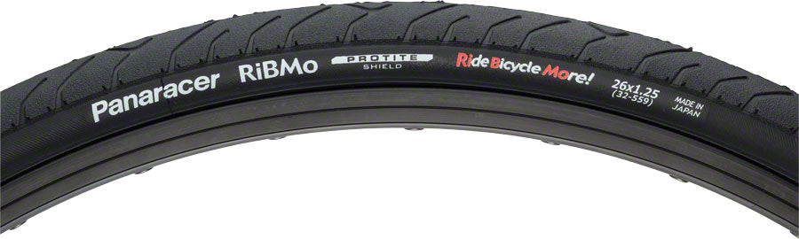 Panaracer RiBMo ProTite Tire - 26 x 1.25, Clincher, Folding, Black, 60tpi