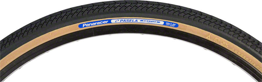 Panaracer Pasela ProTite Tire - 26 x 1.5, Clincher, Wire, Black/Tan, 60tpi
