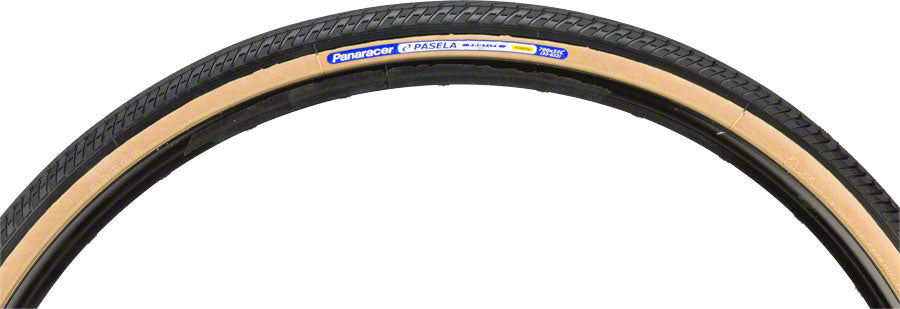 Panaracer Pasela ProTite Tire - 700 x 28, Clincher, Wire, Black/Tan, 60tpi