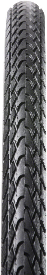Panaracer Tour Tire - 700 x 38, Clincher, Steel, Black/Reflective