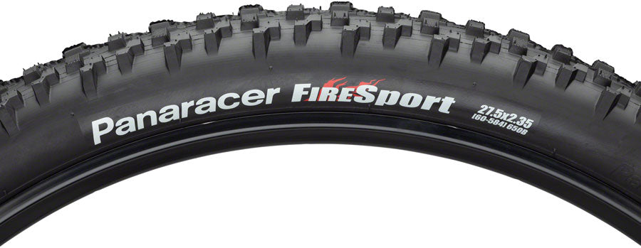 Panaracer FireSport Tire - 27.5 x 2.35, Clincher, Wire, Black, 30tpi