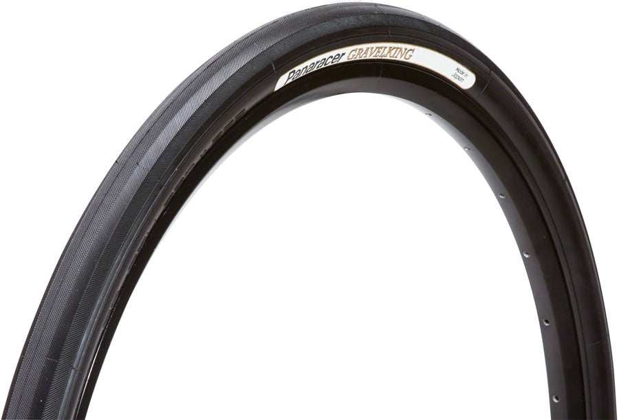 Panaracer Gravel King 27.5 x 1.5" (650B x 38) Folding Tire Nearly Slick Tread, Black - Open Box, New