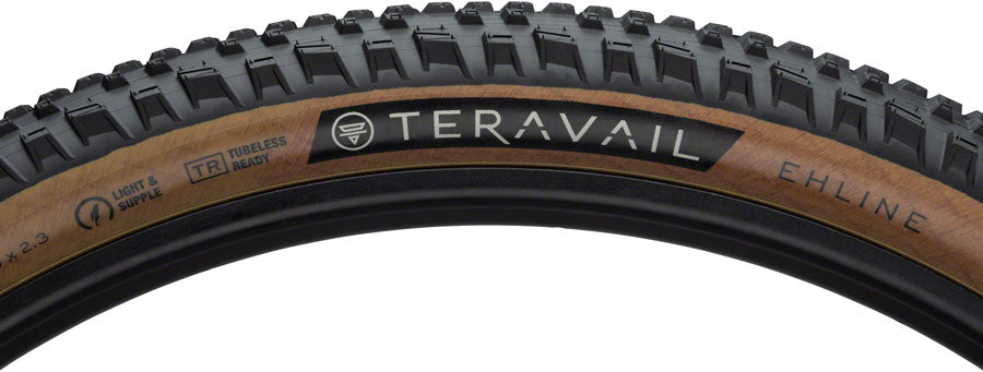 Teravail Ehline Tire - 27.5 x 2.3, Tubeless, Folding, Black, Durable, Fast Compound