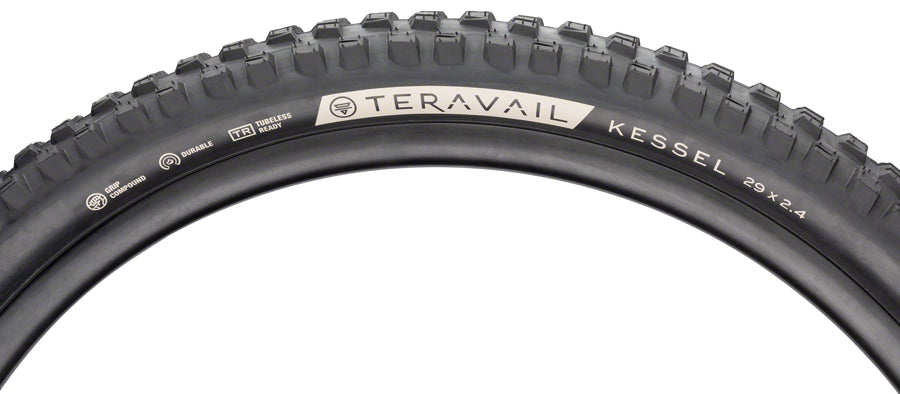 Teravail Kessel Tire - 29 x 2.4, Tubeless, Folding, Black, Ultra Durable
