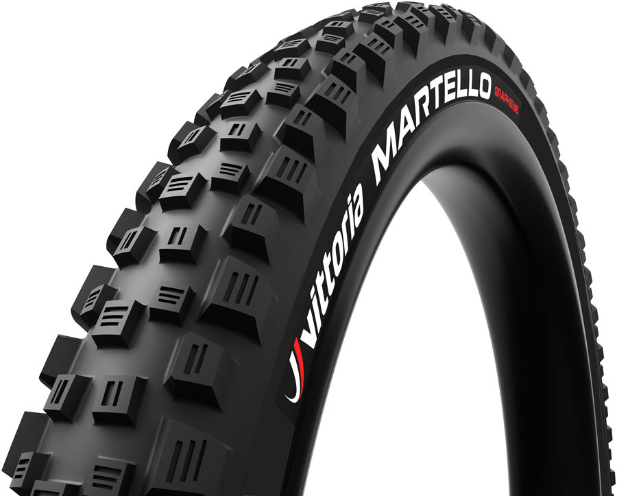 Vittoria Martello Tire - 27.5 x 2.4, Tubeless 2PLY, Folding, Black, Enduro 4C, G2.0