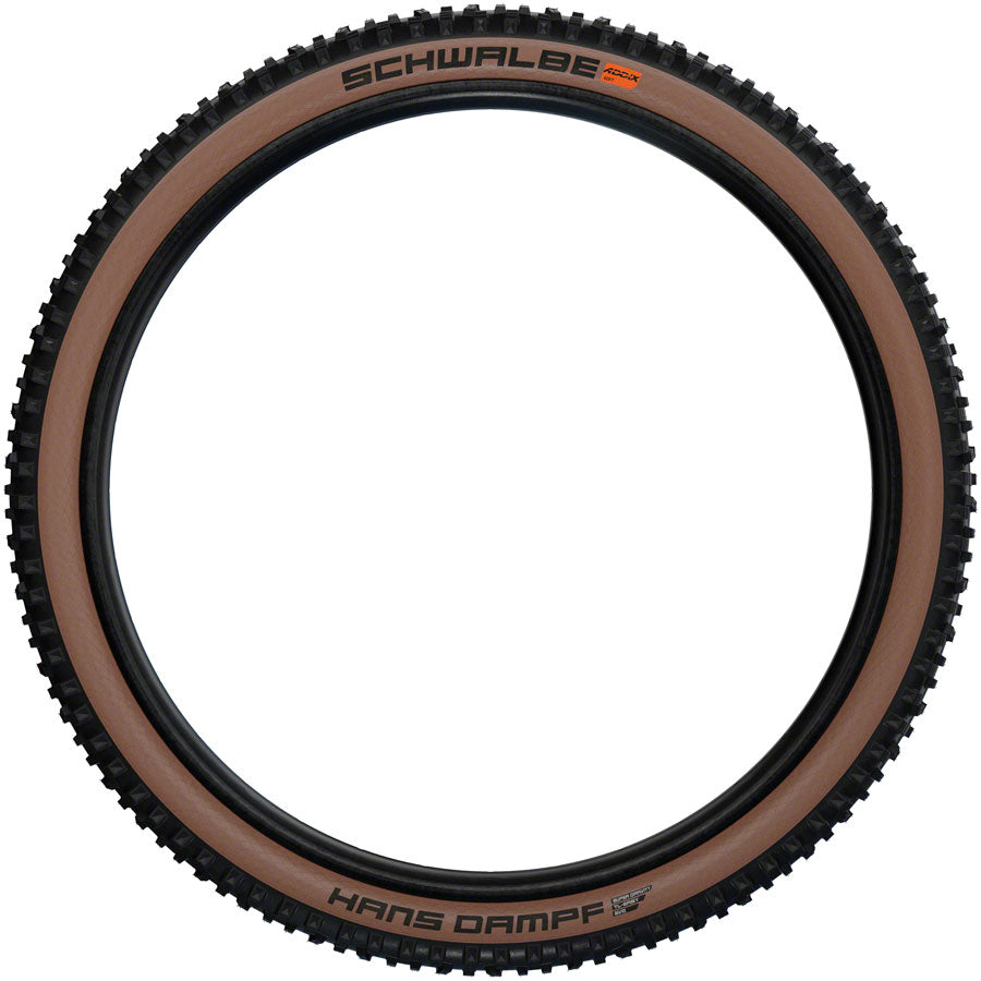 Schwalbe Hans Dampf Tire - 29 x 2.6, Tubeless, Folding, Black/Bronze, Evolution Line, Super Trail, Addix SpeedGrip