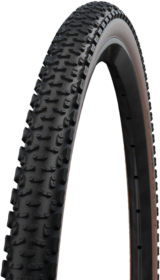 Schwalbe G-One Ultrabite Tire - 700 x 40, Tubeless, Folding, Black/Bronze, Performance Line, Race Guard, Addix