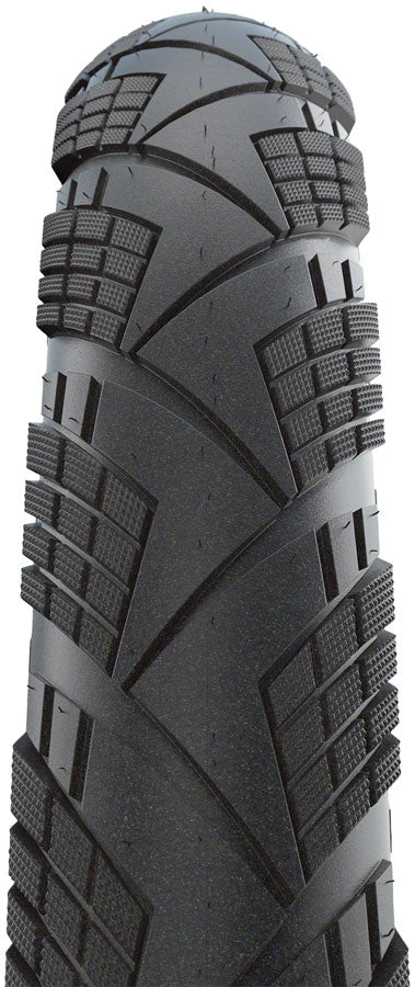Schwalbe Marathon Efficiency Tire - 700 x 55 / 28 x 2.15, Clincher, Folding, Black/Reflective, Evolution Line, Super Race, Addix Race, E-50