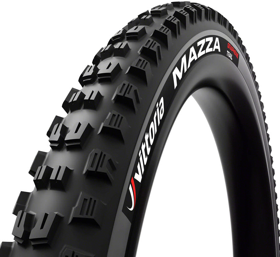 Vittoria Mazza Tire - 29 x 2.6, Tubeless, Folding, Anthracite/Black, Trail, TNT, G2.0