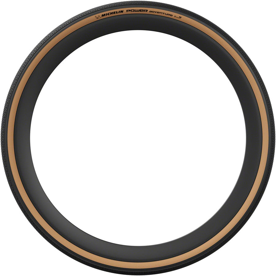 Michelin Power Adventure Tire - 700 x 36, Tubeless, Folding, Tan