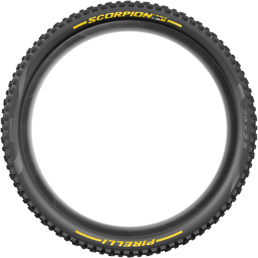 Pirelli Scorpion Race Enduro M Tire - 29 x 2.5, Tubeless, Folding, Yellow Label, DualWALL, SmartEVO DH