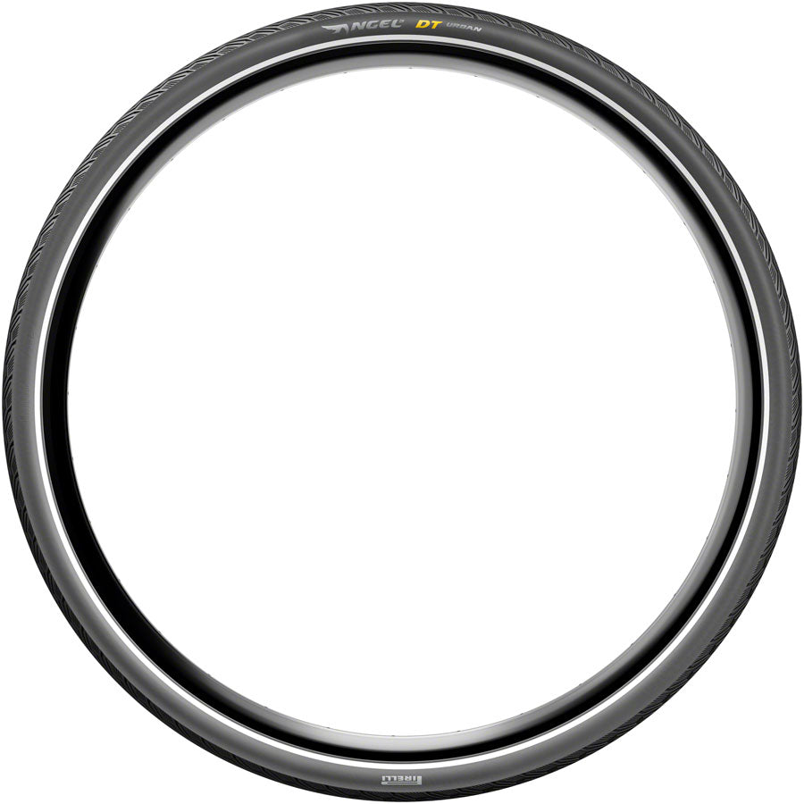 Pirelli Angel DT Urban Tire - 700 x 28, Clincher, Wire, Black, Reflective