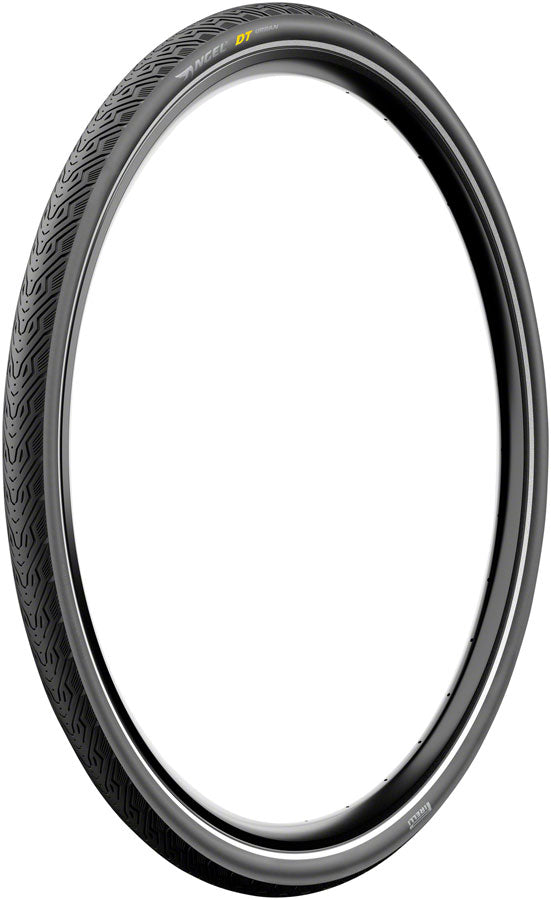 Pirelli Angel DT Urban Tire - 700 x 37, Clincher, Wire, Black, Reflective
