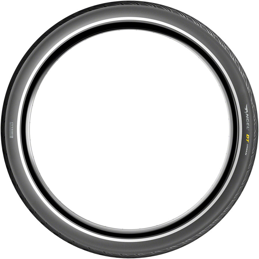 Pirelli Angel DT Urban Tire - 24 x 2.24, Clincher, Wire, Black, Reflective
