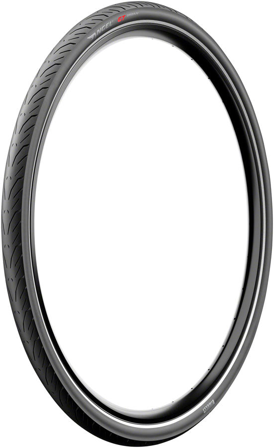 Pirelli Angel GT Urban Tire - 700 x 57, Clincher, Wire, Black, Reflective