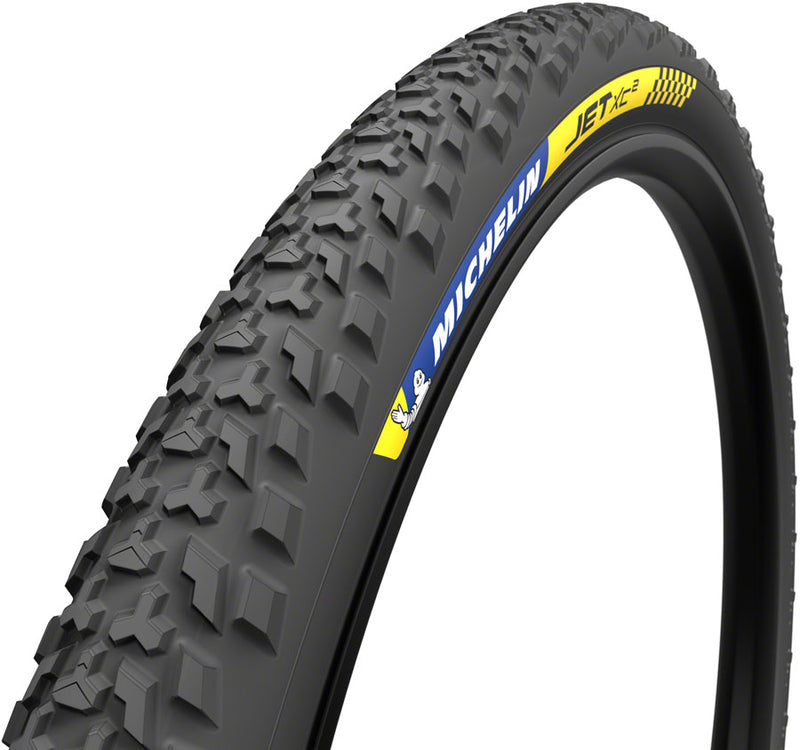 Michelin Jet XC2 Tire - 29 x 2.25, Tubeless, Folding, Black, Racing Line, GUM-X, Cross Shield, E-Bike