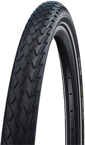Schwalbe Green Marathon Tire - 700 x 47, Clincher, Wire, Black/Reflective, Performance Line, GreenGuard, Addix