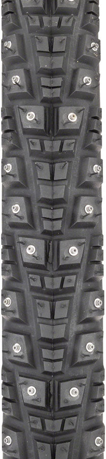 45NRTH Gravdal Tire - 700 x 38, Tubeless, Folding, Black, 60 TPI, 252 Concave Carbide Studs