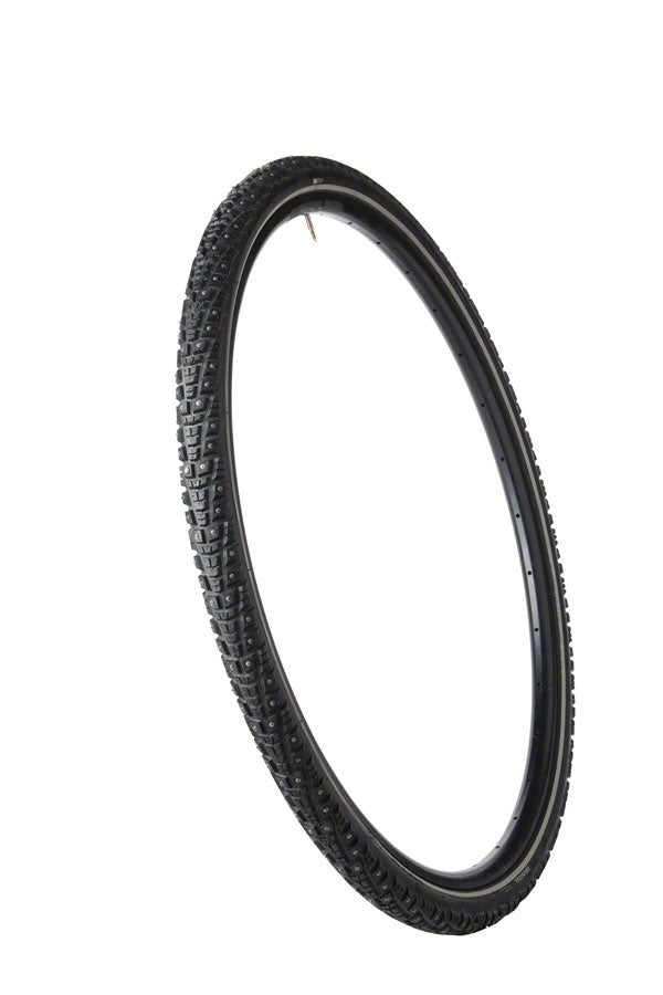 45NRTH Gravdal Tire - 700 x 38, Clincher, Wire, Black, 33 TPI, 252 Carbide Steel Studs
