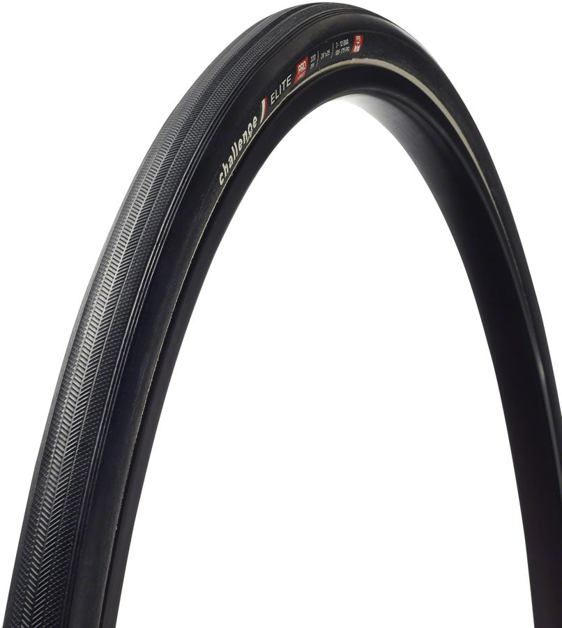 Challenge Elite Pro Tire - 700 x 25, Tubular, Black, Handmade