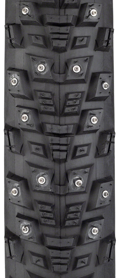45NRTH Kahva Tire - 27.5 x 2.1, Clincher, Wire, Black, 33 TPI, 240 Carbide Steel Studs