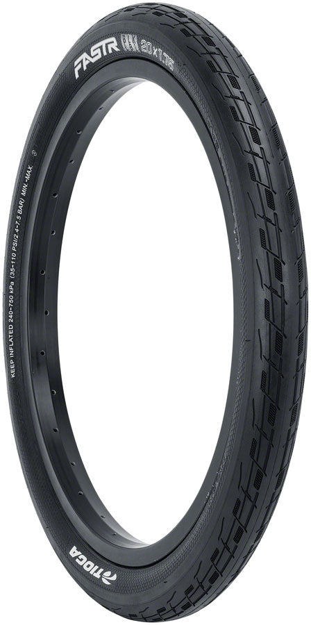 Tioga FASTR Tire - 20 x 1.75, Clincher, Folding, Black, 120tpi