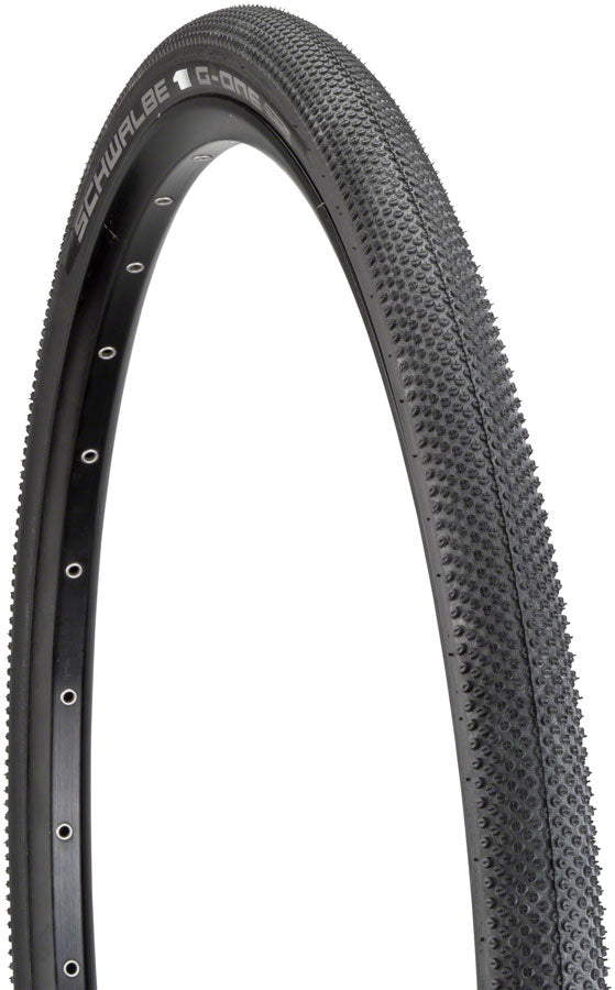 Schwalbe G-One Allround Tire - 700 x 35, Tubeless, Folding, Black, Performance Line