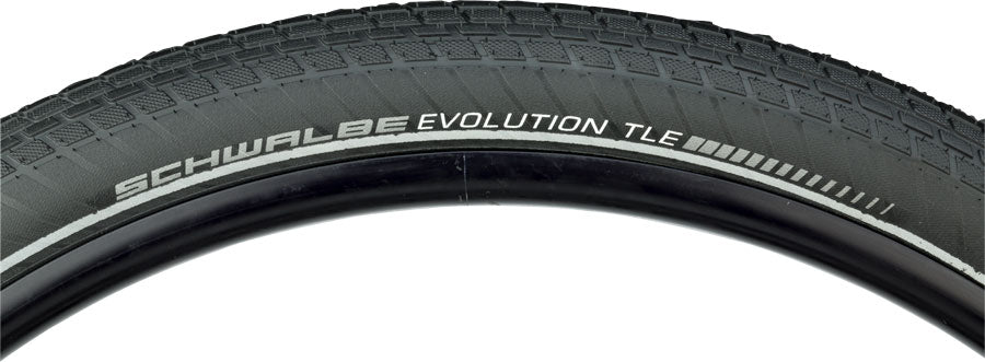 Schwalbe Marathon Almotion Tire - 700 x 50, Clincher, Folding, Black/Reflective, Evolution, OneStar