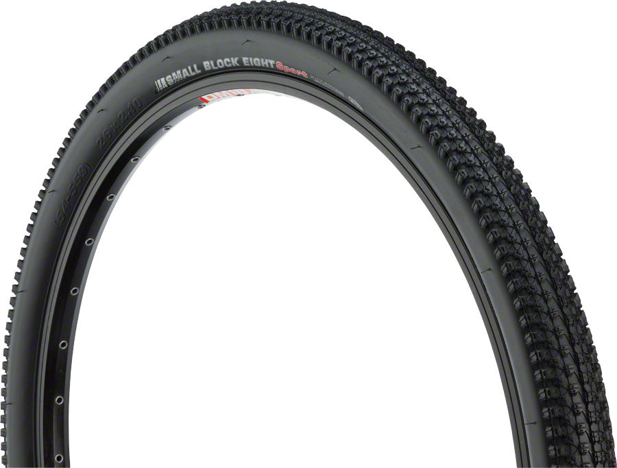 Kenda Small Block 8 Sport Tire - 26 x 2.1, Clincher, Wire, Black