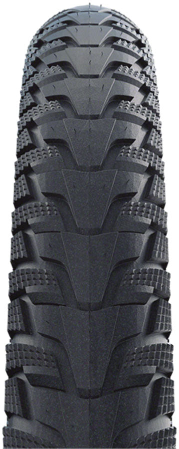 Schwalbe Energizer Plus Tour Tire - 700 x 35, Clincher, Wire, Black/Reflective, Performance, Addix E, GreenGuard