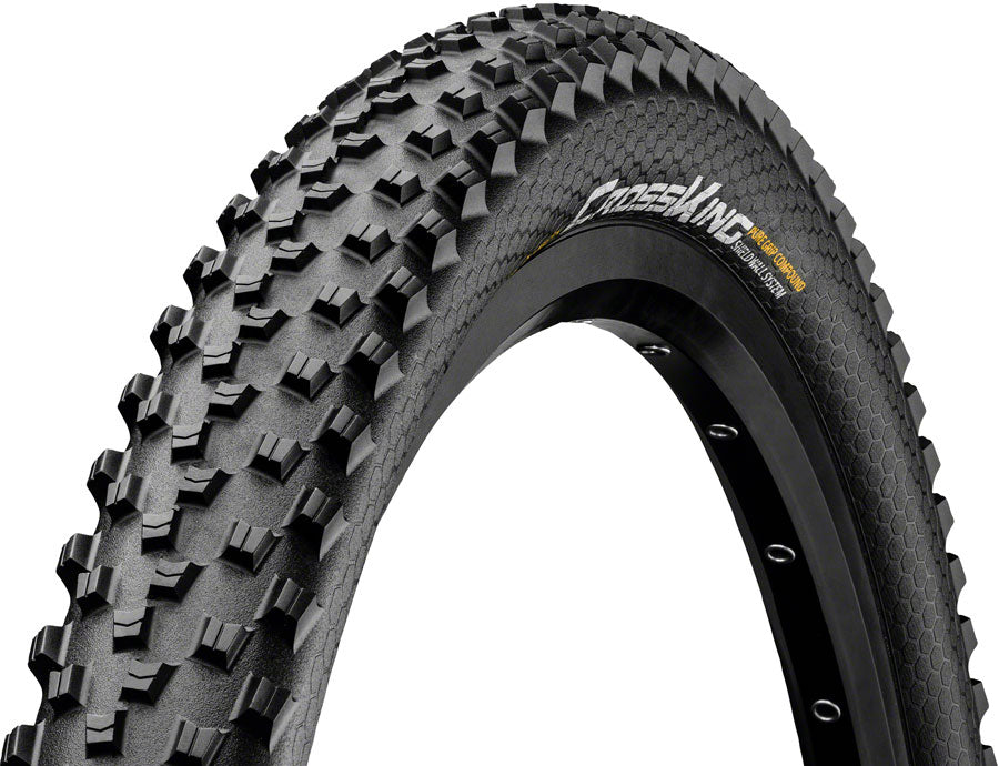 Continental Cross King Tire - 29 x 2.60, Tubeless, Folding, Black, PureGrip, ShieldWall System, E25