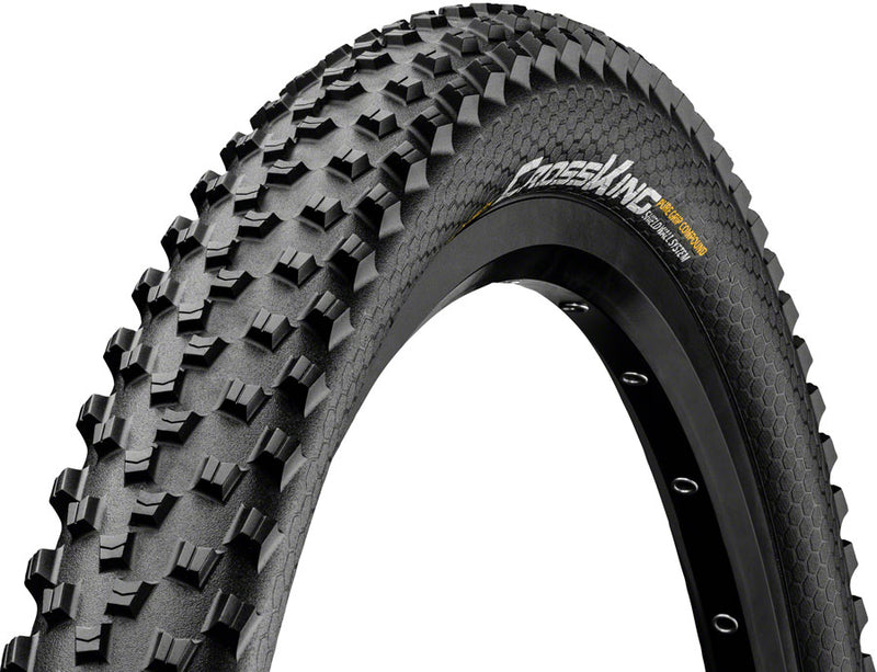 Continental Cross King Tire - 29 x 2.60, Tubeless, Folding, Black, PureGrip, ShieldWall System, E25