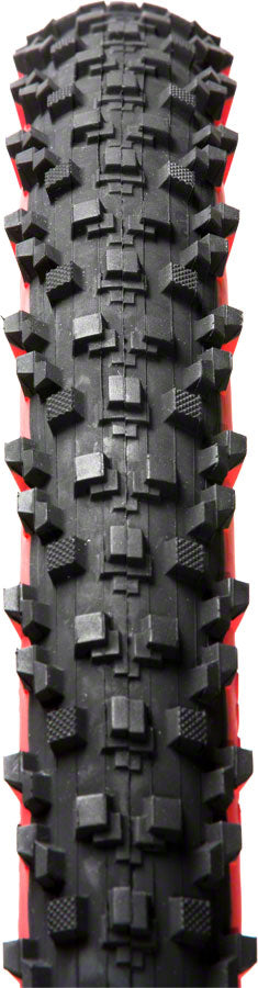 Panaracer Fire Pro Tire - 26 x 2 .1, Tubeless, Folding, Black/Red