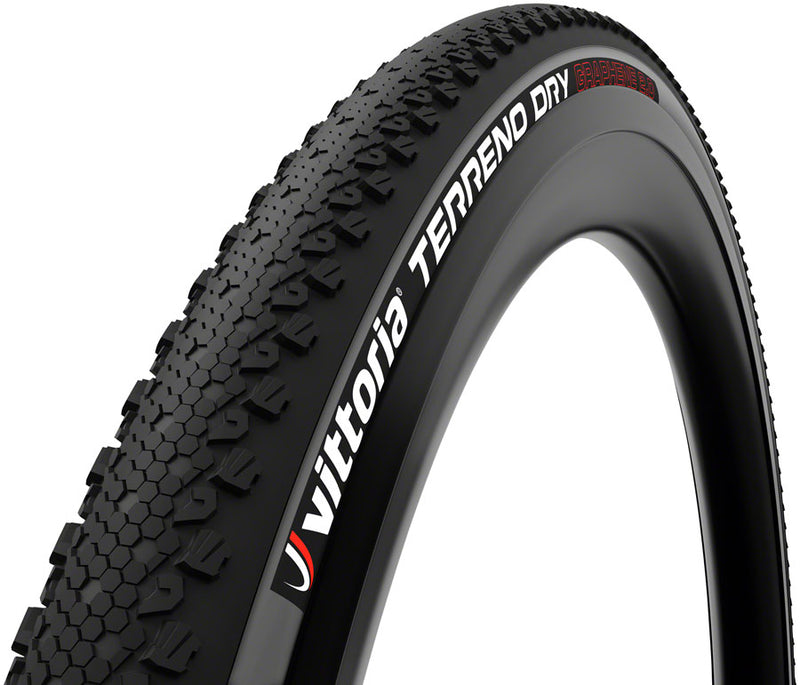 Vittoria Terreno Dry Tire - 700 x 50, Tubeless, Folding, Black/Anthracite, G2.0