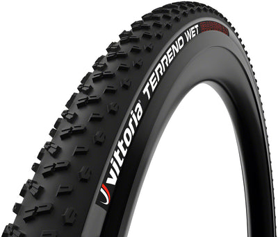 Vittoria Terreno Wet Tire - 700 x 33, Tubeless, Folding ,Black/Anthracite, G2.0