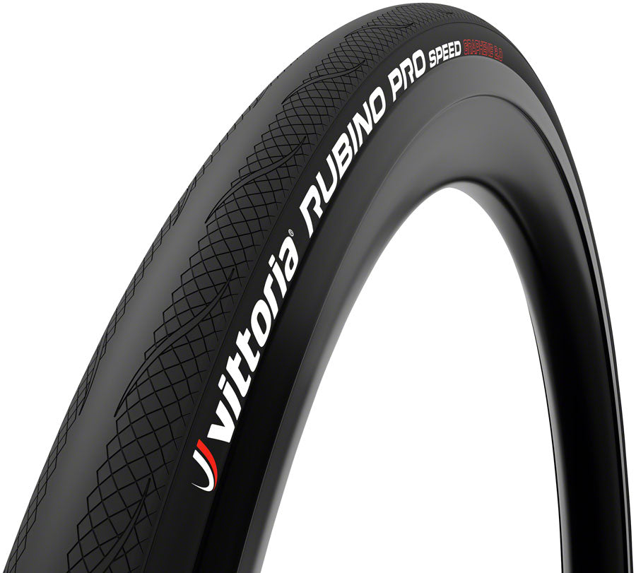 Vittoria Rubino Pro Speed Tire - 700 x23, Clincher, Folding, Black, G2.0