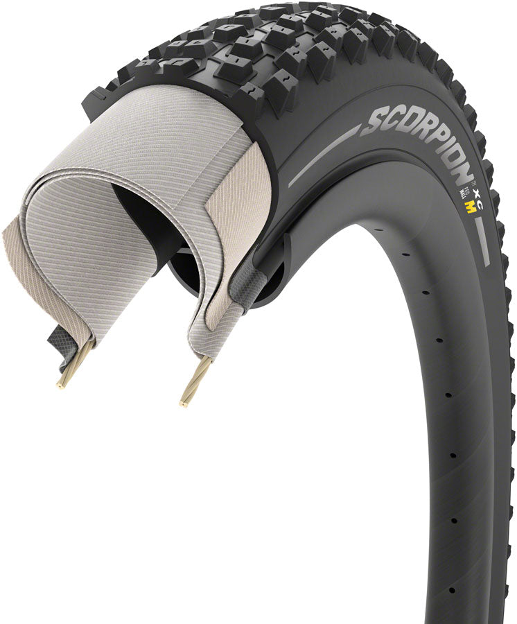 Pirelli Scorpion XC M Tire - 29 x 2.2, Tubeless, Folding, Black