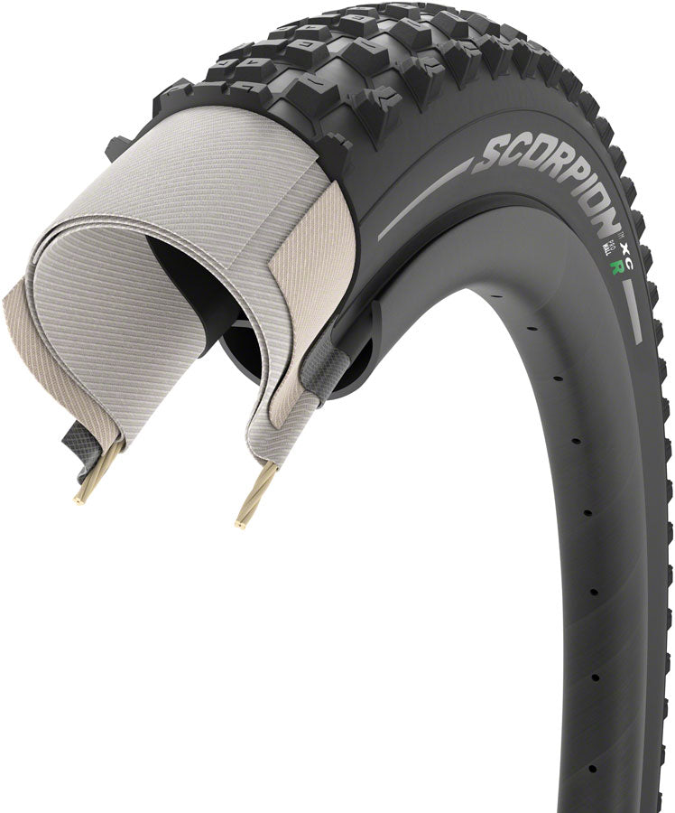 Pirelli Scorpion XC R Tire - 29 x 2.2, Tubeless, Folding, Black