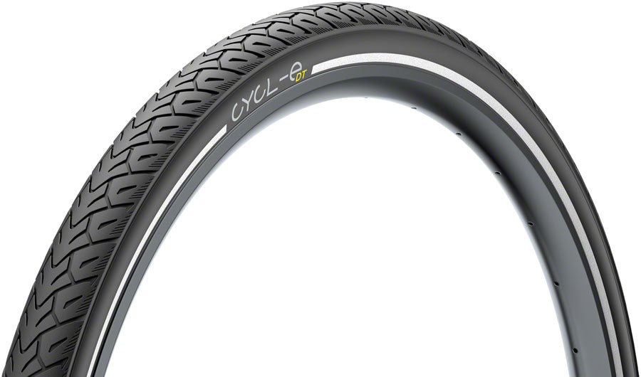 Pirelli Cycl-e DT Tire - 700 x 37, Clincher, Wire, Black, Reflective